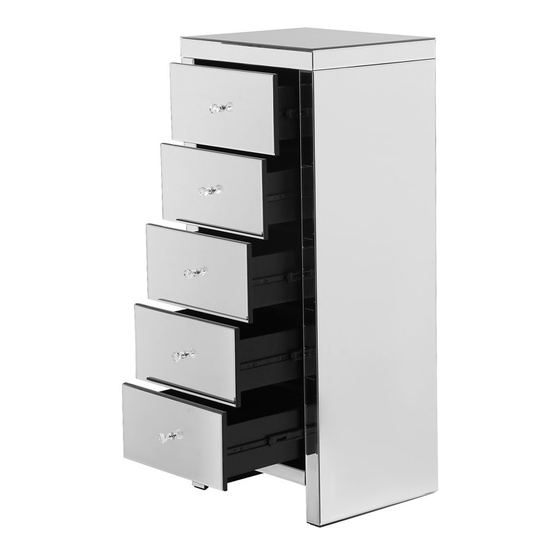 Zack 5 Drawer 50Cm W Narrow Chest
