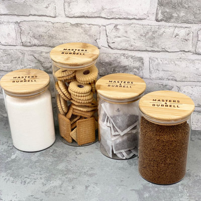 Glass Jar - Set of 4