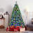 7FT PVC Christmas Tree with 380 WiFi Music Sync LED Lights – App Control, 1339 Tips, Hinged Branches, Dual-Colour Effects, Metal Stand-1228085904
