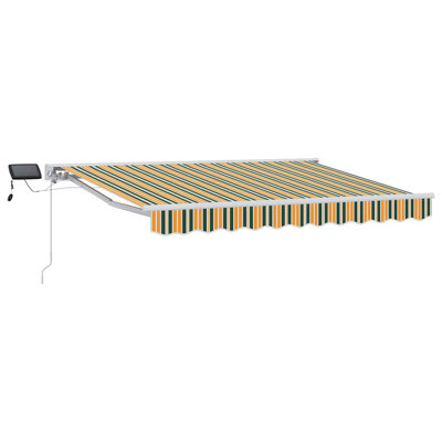VidaXL Polyester Cover Retractable Patio Awning