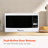 Magic Chef 1.6 Cubic Feet 1100 Watt Countertop Microwave-493838918