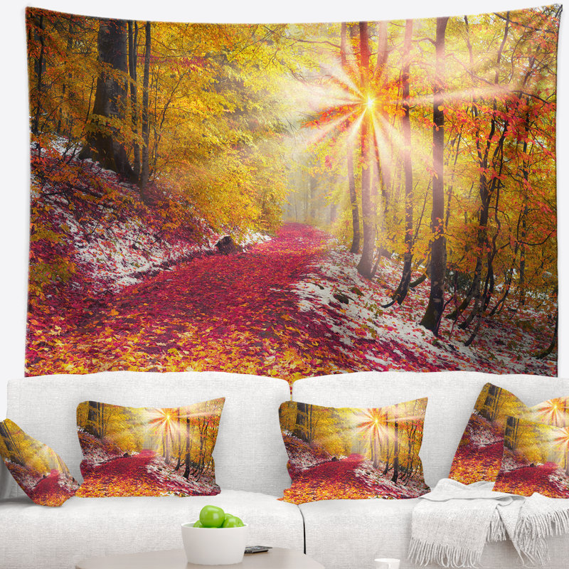Landscape Polyester Tapestry, 32" H x 39" W
