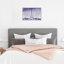 Paillettes mauve, impression sur toile tendue eiffel-116377710-116377711