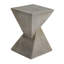 Table d'appoint d'extérieur en MGO avec motif géométrique torsadé-130018820