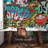 Vibrant Graffi Street Paint Peel & Stick Abstract Border-93868228