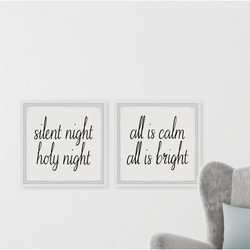 Chappell Chappell Cosy Christmas Night - 2 Piece Single Picture Frame Print, 81cm H x 163cm W x 3.81cm D