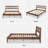 Josse Ted Bed, Walnut-91260222