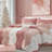 Cassie Ombre Shaggy Faux Fur Comforter Set-676196901-682608201