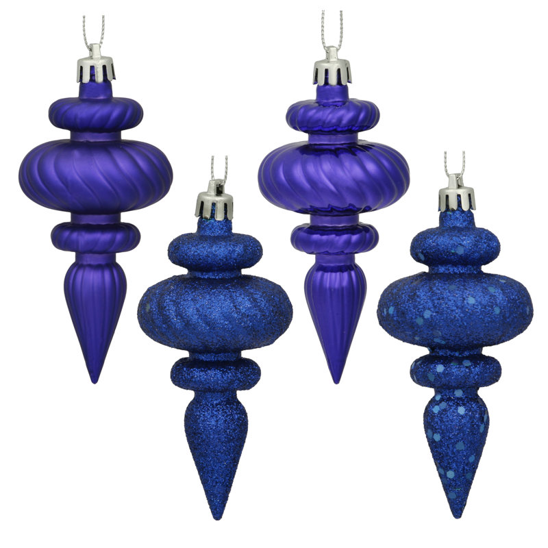 ornement Finial, Bleu de cobalt