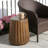 Tree Stump Style MGO Side Table