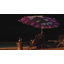 Parasols de patio double face avec base HOMSHADE - Parasol de table d'extérieur très grand avec 15 lumières RVB multicolores à DEL avec support, parasol surdimensionné pour terrasse, piscine, cour arrière-129871009