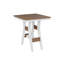 Berlin Gardens Harbor Regular Top With White Base Square Bar Table-526806395-526806369