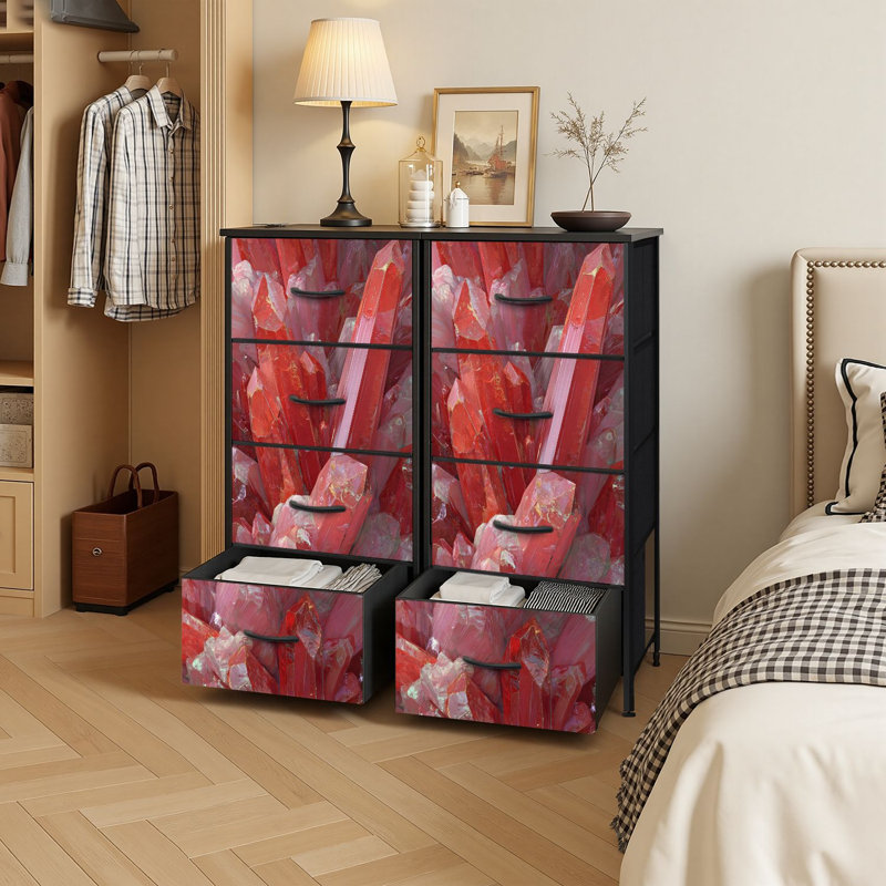 Commode de rangement verticale 4 tiroirs Himalayan
