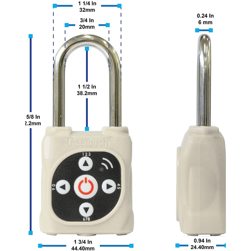 EGeeTouch Padlocks