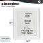 «Dustly Once It Came Back», reproduction sous verre encadrée, design par Imparfect Dust-64192944-64192948