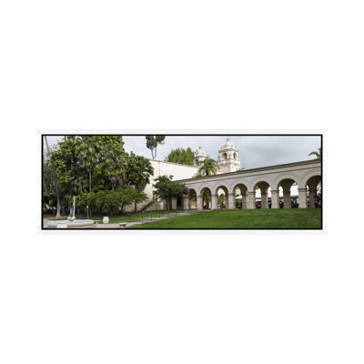 Colonnade in Balboa Park, San Diego, California, USA 1 Piece Panoramic Wall Art on Canvas
