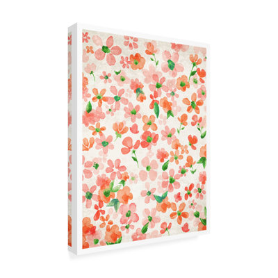 Art sur toile rose bolologia