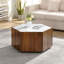 Table basse Hexagonal Rustic-118729555