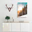 Sunrise Over The Forest - Wrapped Canvas-56662498