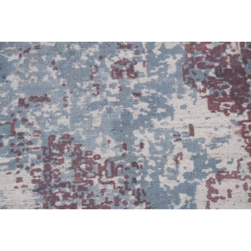 Modern Indian Abstract Rug 4x6