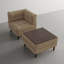Upholstered Chaise Lounge-602569691