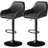 Eastway Swivel Upholstered Adjustable Height Counter Stool with Metal Frame-1761567359