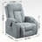 Upholstered Heated Massage Chair-762904038