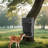 Hanging Deer Feeder With Lid