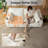 Queen Size Pull Out Sofa Bed Sleeper Sofa With Usb Fast Charging Memory Form Mattress, 2-in-1 Convertible Comfy Loveseat Couch Bed-989844775