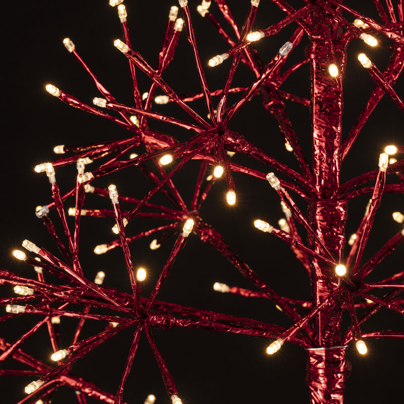 53'' Lighted Trees & Branches, Red
