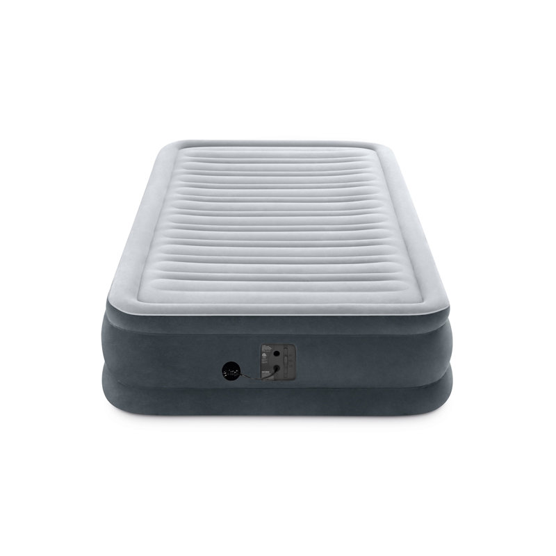 Matelas gonflable Intex Comfort Deluxe Dura-Beam avec pompe intégrée, Simple