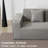 76" Chenille Square Arm Loveseat Sofa, 2 Seater Small Sofa Couch With Cup Holders-572446686