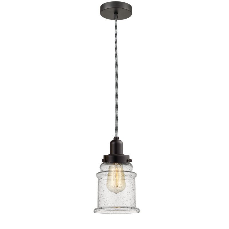 Webber 1 - Light Single Pendant, Oil Rubbed Bronze