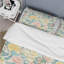 Ensemble de housse de couette rose, rose et jaune Vintage Flower Paradise-109160766