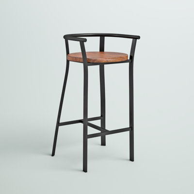 Goetsch Counter Stool with Metal Frame