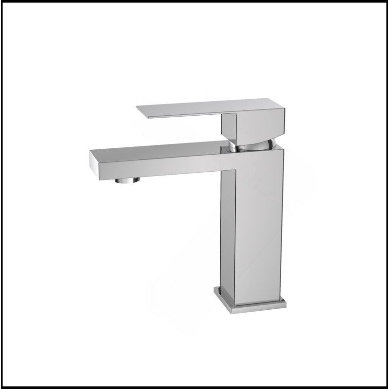 Bothwa Home 7.11" CUPC Certified Single Handle Bathroom Sink Faucet (Chrome Finish), Chrome