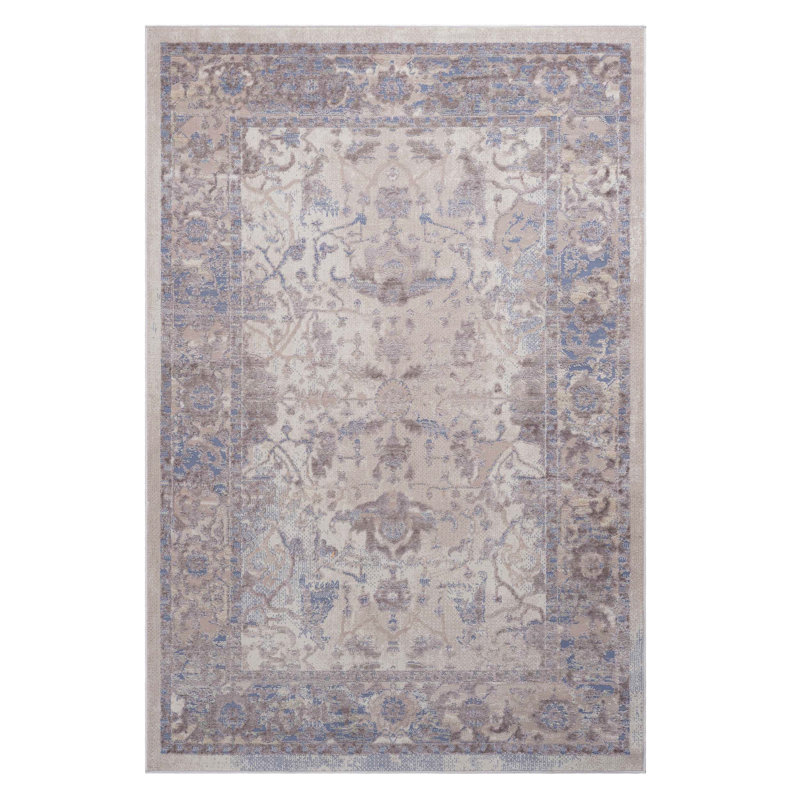 Collection Brown/Beige /Traditional Non-Shedding Living Room Bedroom Dining Home Office Stylish And Stain Resistant Area Rug