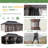 Aluminum Patio Gazebo with Double Roof-90577629