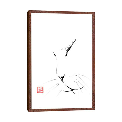 Smooth Cat by Péchane - Print on Canvas