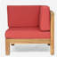 Ensemble de causeuse 2 pièces Oana, rouge-809082244