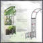 Tonnelle de jardin en acier Outsunny
