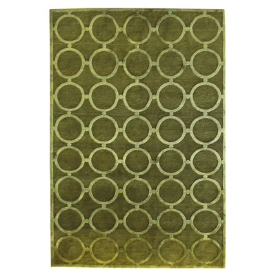Tapis unique brun, chameau et or 9 pi 1 po x 12 pi 1 po Spectacles