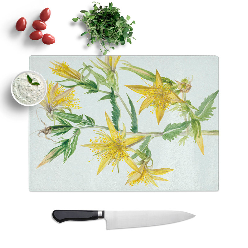 Blazing Star by Mary Vaux Walcott Chopping Board, 0.4cm H x 29cm W x 39cm L