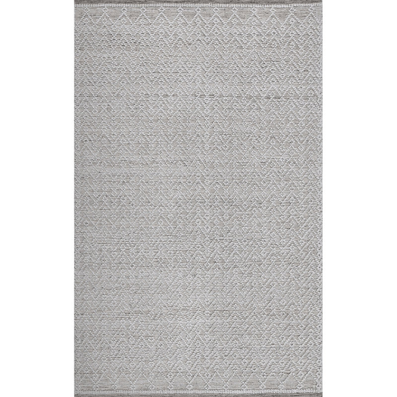 Global Recycled Standard Pearly Hand-Woven Loop Pile Recycled Rug Pecan Brown, Rectangle 5' x 8'