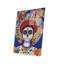«Blue Loteria Lady», impression sans cadre