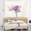 Tapisserie rose pâle floral-28506069