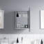45mm W 60mm H Wall Mounted Required Framed Medicine Cabinet Mirror