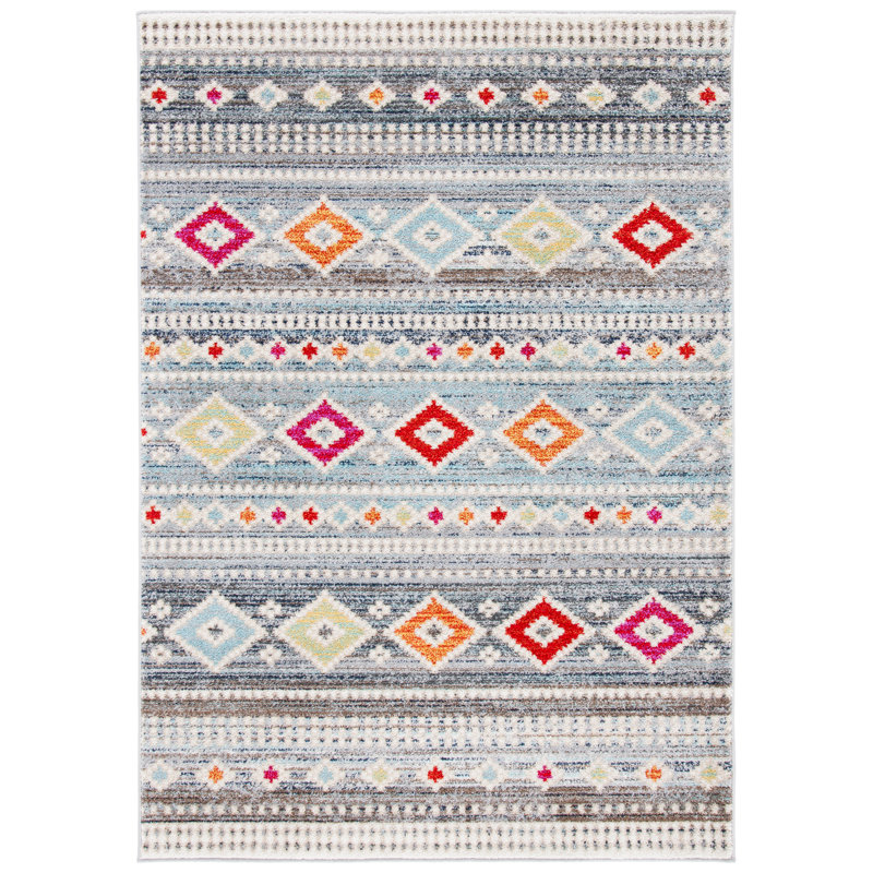 Tanksley Ikat Area Rug, Rectangle 91 x 152 cm