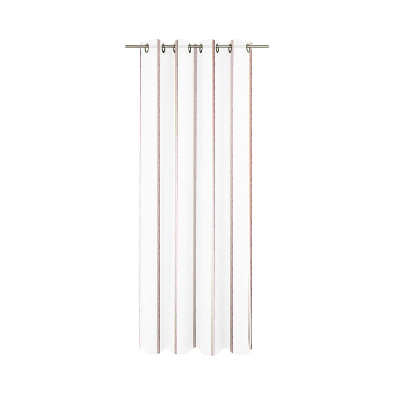 Anneclaar Sheer Single Curtain Panel, 250cm Width x 160cm Drop, Cooking Rack