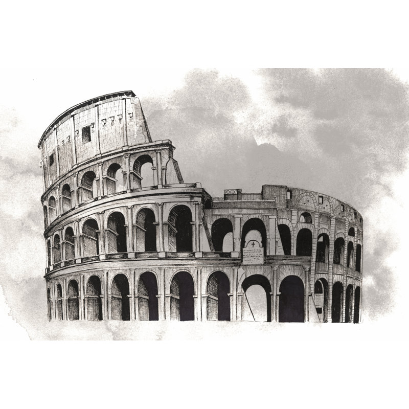World Landmarks II - Wrapped Canvas Print, 61cm H x 91cm W x 3.8cm D